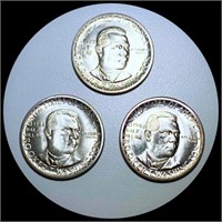 1948-P/D/S Washington/Carver Half Dollar UNC