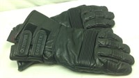 D3) MENS LEATHER SNOWMOBILE GLOVES, SIZE XL