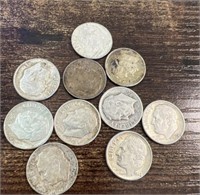 10 Silver Dimes