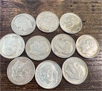 10 Silver Dimes