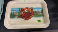 MOOSE LODGE FAMILY FATERNITY METAL BEER TRAY