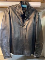 Brooks Leather Jacket size 48