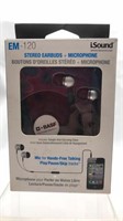 Niob Stereo Earbuds + Microphone For Hands Free
