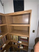 Bookshelf 30"L x 15-1/2"W x 71-1/2"H