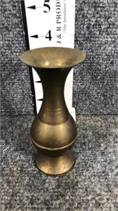 small brass vase