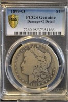 1899-O Morgan Silver Dollar Certified