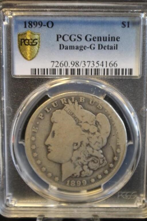 1899-O Morgan Silver Dollar Certified