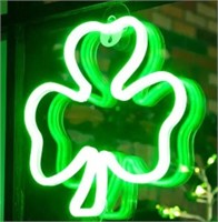 3 Leave Clover Hanging LED Neon Sign