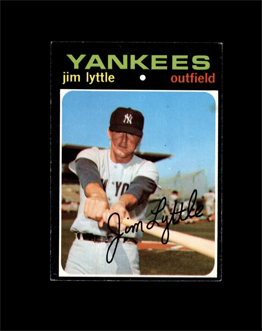 1971 Topps #234 Jim Lyttle EX to EX-MT+