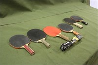 (6) Professional Grade Ping Pong Paddles & (6) Bal