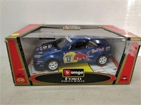 burago 12 ford focus rally  1/18 scale diecast