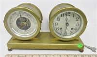Chelsea Clock Co. Ship's Bell clock & Barometer