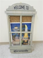 Welcome to Coronaville Sign (18 1/2" x 39")