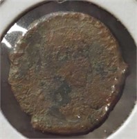 Ancient Roman bronze coin