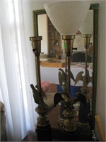 Pair of  Stiffel Brass lamps