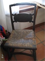 Old, wooden rocker