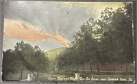 Antique Stamped Tallulah Falls Postcard PPC