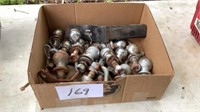 Hitch with mostly 2 inch balls , few 1 7/8 and 1
