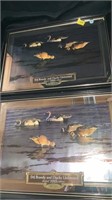 E and J Ducks Unlimited framed wall art- No. 2495