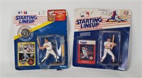 Nos Starting Lineup Canseco & Boggs Figures