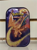 Empty Charizard Pokemon Card Tin