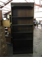 Traditional 84in bookcase 36in wide x 12in d