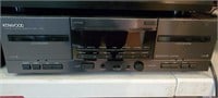 Kenwood Double Cassette Player