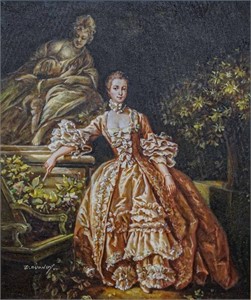Oil on Canvas - Madame de Pompadour