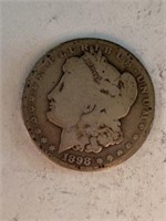 1898     Morgan Silver Dollar