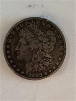 1882     Morgan Silver Dollar