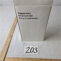 Tupperware Prism Candleholder- Brand New
