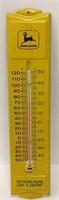 John Deere Tin Advertising Thermometer