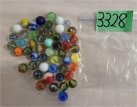 Bag of Approximately 50 Marbles