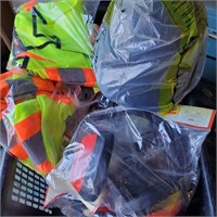 Safety gear - Hi Vis vests, Earmuffs, Hardhat  -YD