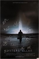 Interstellar Christopher Nolan Autograph Poster