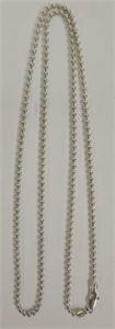 Silpada 30” Sterling Silver  Beaded Necklace