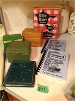 cookbooks & recipe boxes