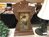 Oak Mantel Clock