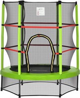 Outsunny 5FT Kids Trampoline with Net