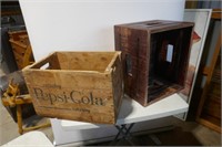 Pepsi Case & Wooden Crate