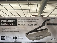 PROJECT SOURCE TILE CUTTER RETAIL $40