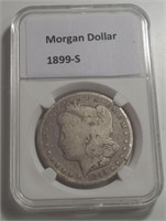 1899-S MORGAN $1 DOLLAR 90% SILVER US COIN