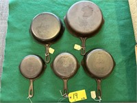 5- Griswold Skillets