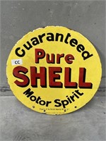 Enamel Shell Motor Spirit Double Sided Disc -