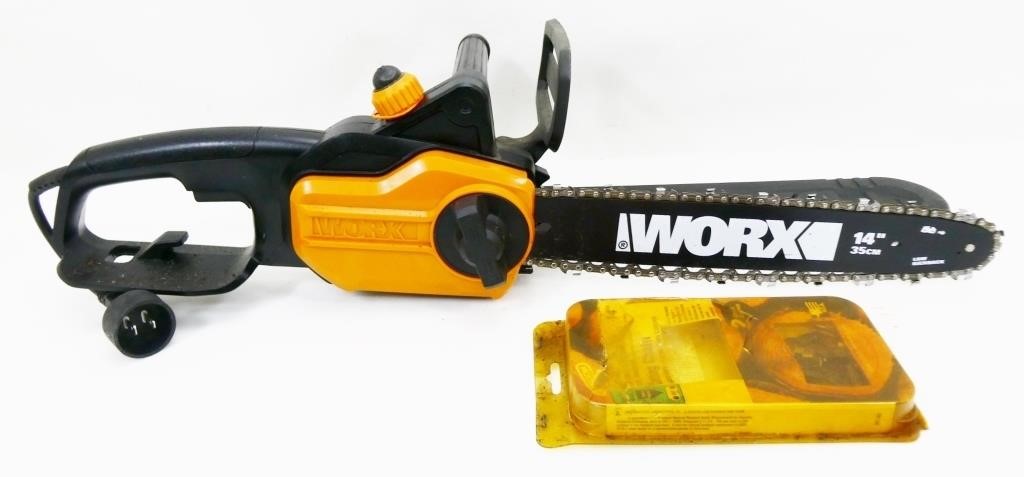 Electric Chainsaw & New Chain