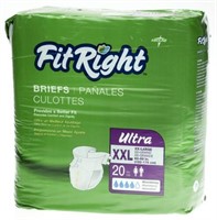 FitRight OptiFit Briefs  Ultra Absorbency  Disposa
