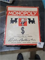 monopoly game - board missing