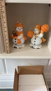 First and second edition TN Vols snowmen