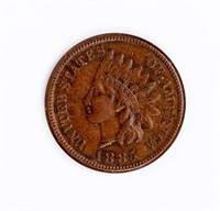 Coin 1885 Indian Cent in Choice Almost Unc.