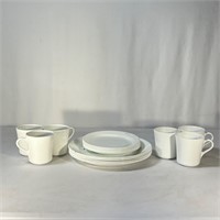 White Glassware